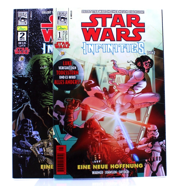 Star Wars Comic (1st run) Ausgaben 26-27: Star Wars Infinities: Eine neue Hoffnung (komplette Story) von Dino